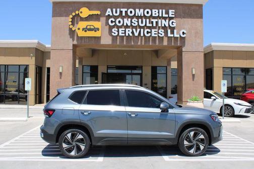 Gray 2025 Volkswagen Taos 1.5T SE