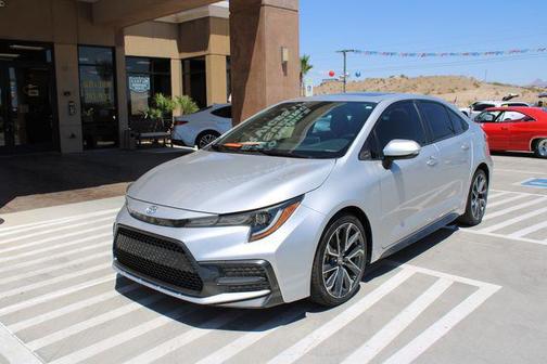 Silver 2021 Toyota Corolla SE