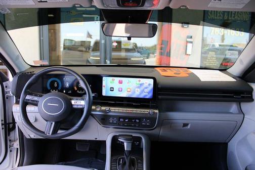 White 2025 Hyundai KONA SEL