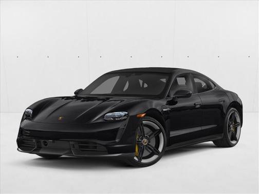 Black 2021 Porsche Taycan 4S