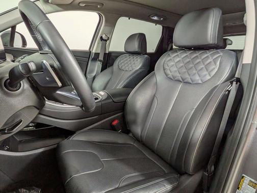 Portofino Gray 2022 Hyundai SANTA FE HEV SEL Premium