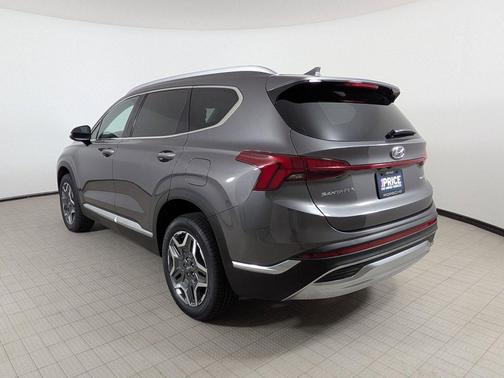 Portofino Gray 2022 Hyundai SANTA FE HEV SEL Premium