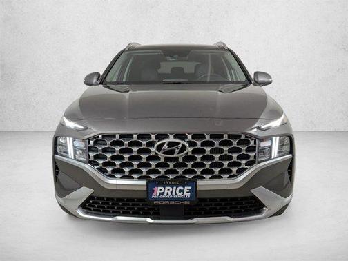 Portofino Gray 2022 Hyundai SANTA FE HEV SEL Premium