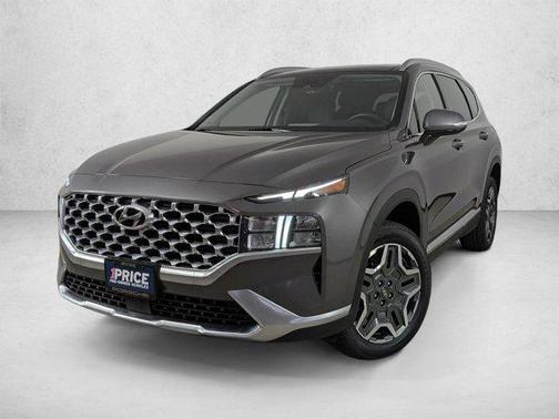 Portofino Gray 2022 Hyundai SANTA FE HEV SEL Premium
