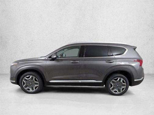 Portofino Gray 2022 Hyundai SANTA FE HEV SEL Premium