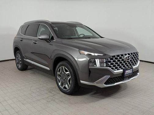 Portofino Gray 2022 Hyundai SANTA FE HEV SEL Premium