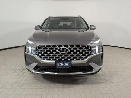 Portofino Gray 2022 Hyundai SANTA FE HEV SEL Premium