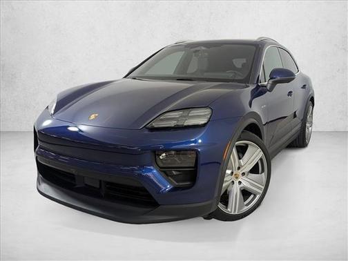 Gentian Blue Metallic 2024 Porsche Macan Macan Electric 4