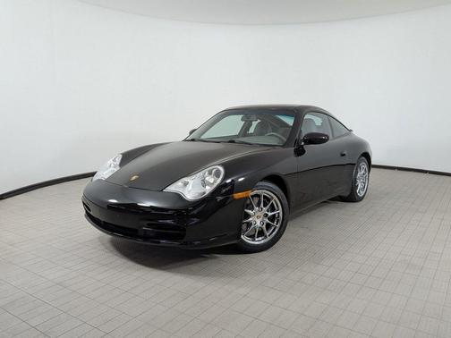 Black 2003 Porsche 911 Targa