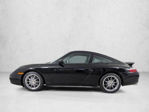 Black 2003 Porsche 911 Targa