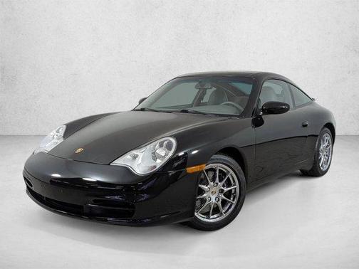 Black 2003 Porsche 911 Targa