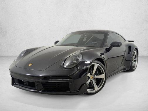 Jet Black Metallic 2021 Porsche 911 Turbo S