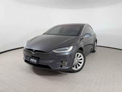 Midnight Silver Metallic 2019 Tesla Model X 75D