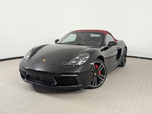 Jet Black Metallic 2025 Porsche 718 Boxster S
