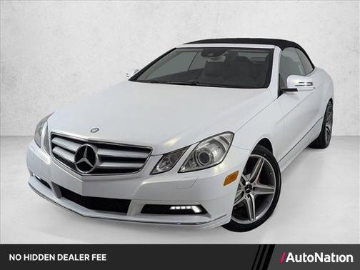 Black Soft Top 2011 Mercedes-Benz E-Class E 350