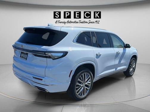 White Tri-Coat 2026 Buick Enclave AVENIR