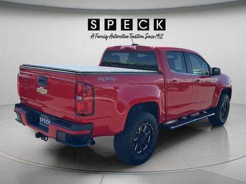 Red 2018 Chevrolet Colorado LT