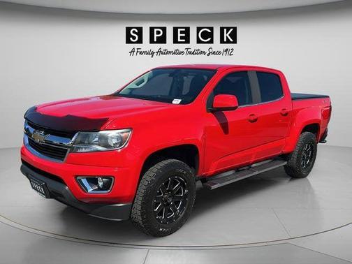 Red 2018 Chevrolet Colorado LT