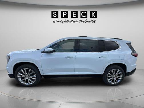 Glacier White 2026 GMC Acadia Denali