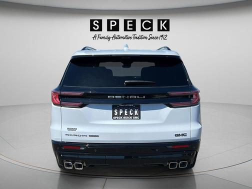 Glacier White 2026 GMC Acadia AWD Denali Ultimate