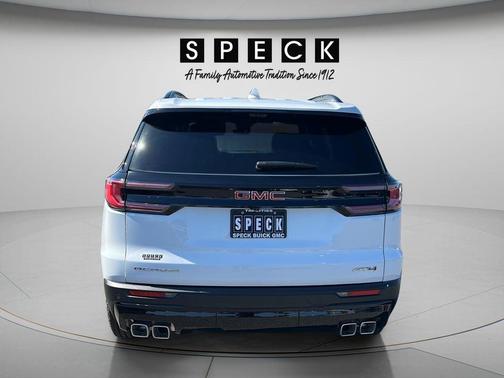 Summit White 2026 GMC Acadia AT4