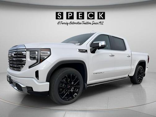 White Frost Tri-Coat 2024 GMC Sierra 1500 Denali