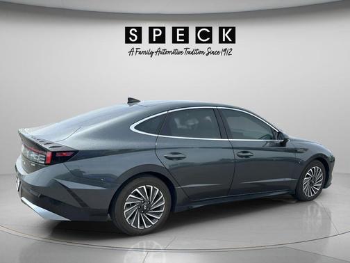 Portofino Gray 2026 Hyundai SONATA Hybrid Limited