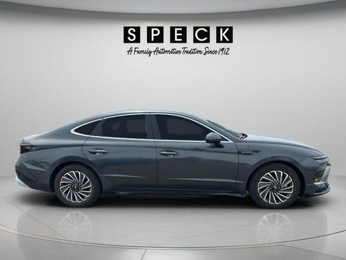 Portofino Gray 2026 Hyundai SONATA Hybrid Limited