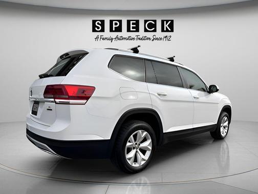 Pure White 2018 Volkswagen Atlas 3.6L S