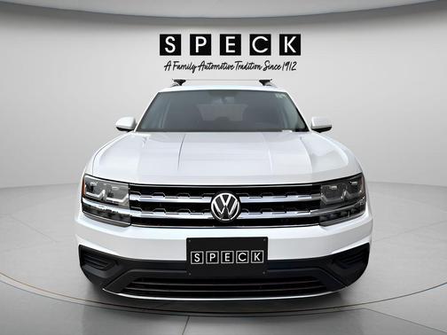 Pure White 2018 Volkswagen Atlas 3.6L S