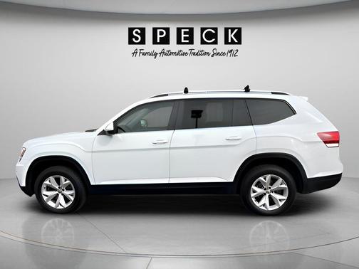 Pure White 2018 Volkswagen Atlas 3.6L S