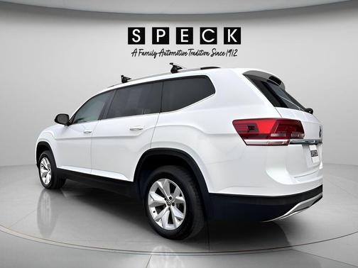 Pure White 2018 Volkswagen Atlas 3.6L S
