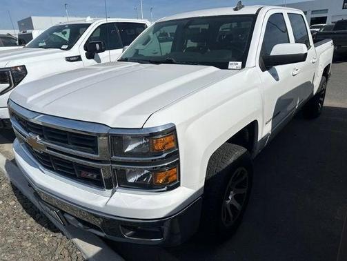 Summit White 2015 Chevrolet Silverado 1500 LT