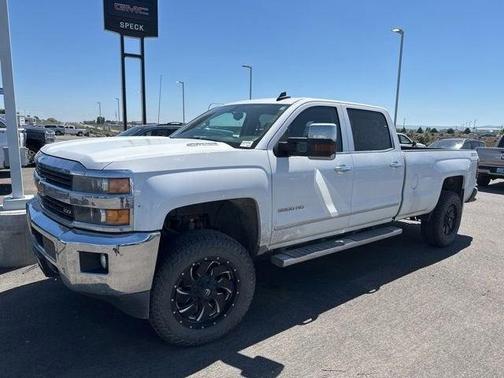 Summit White 2015 Chevrolet Silverado 3500 LTZ