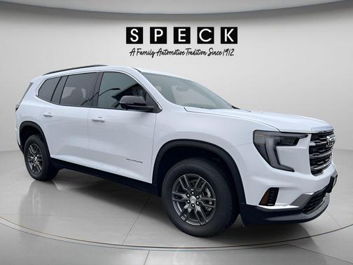 Summit White 2026 GMC Acadia Elevation