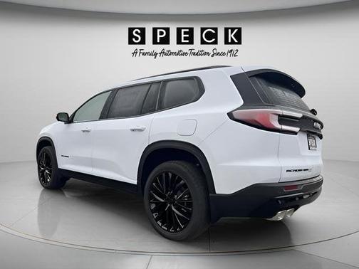 Glacier White 2026 GMC Acadia Elevation