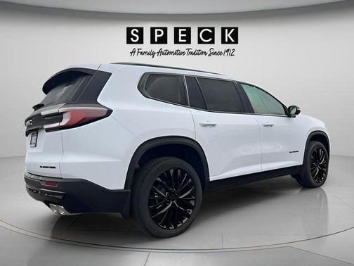Glacier White 2026 GMC Acadia Elevation