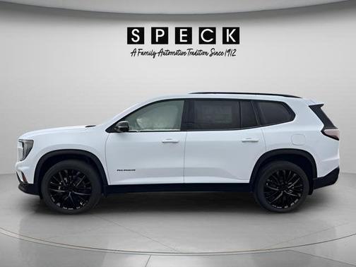 Glacier White 2026 GMC Acadia Elevation