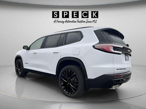 Glacier White 2026 GMC Acadia Elevation