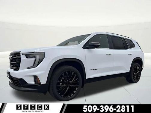 Glacier White 2026 GMC Acadia Elevation