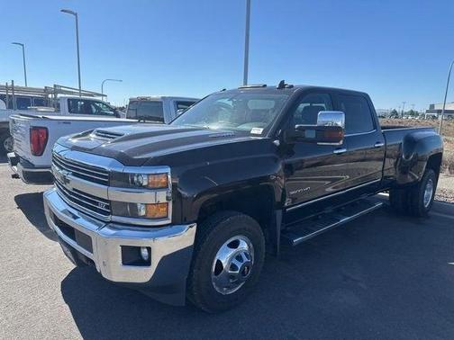 Black 2018 Chevrolet Silverado 3500 LTZ