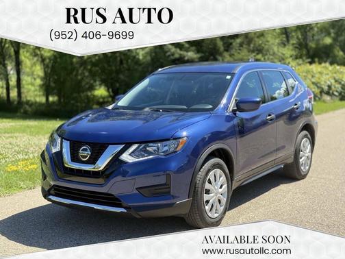Blue 2018 Nissan Rogue S