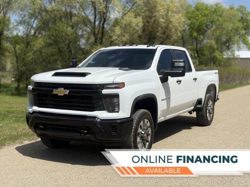 White 2025 Chevrolet Silverado 2500 Custom