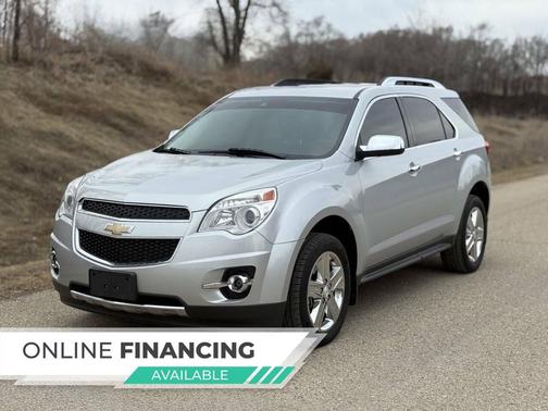 Silver 2015 Chevrolet Equinox LTZ SUV