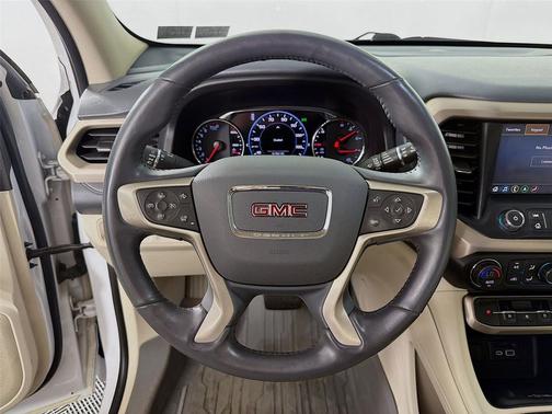 White Frost Tricoat 2021 GMC Acadia Denali