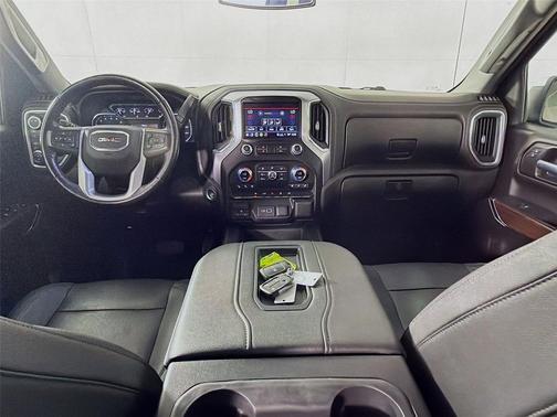 Pacific Blue Metallic 2021 GMC Sierra 1500 SLT