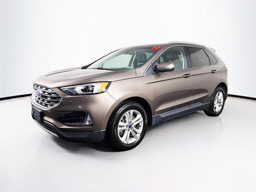 Stone Gray 2019 Ford Edge SEL