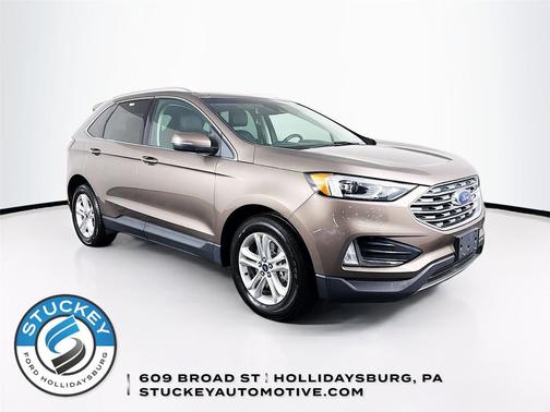 Stone Gray 2019 Ford Edge SEL