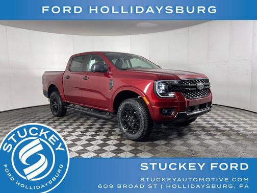Ruby Red Metallic Tinted Clearcoat 2025 Ford Ranger XLT Truck