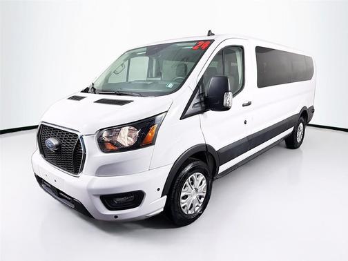 Oxford White 2024 Ford Transit-350 XLT